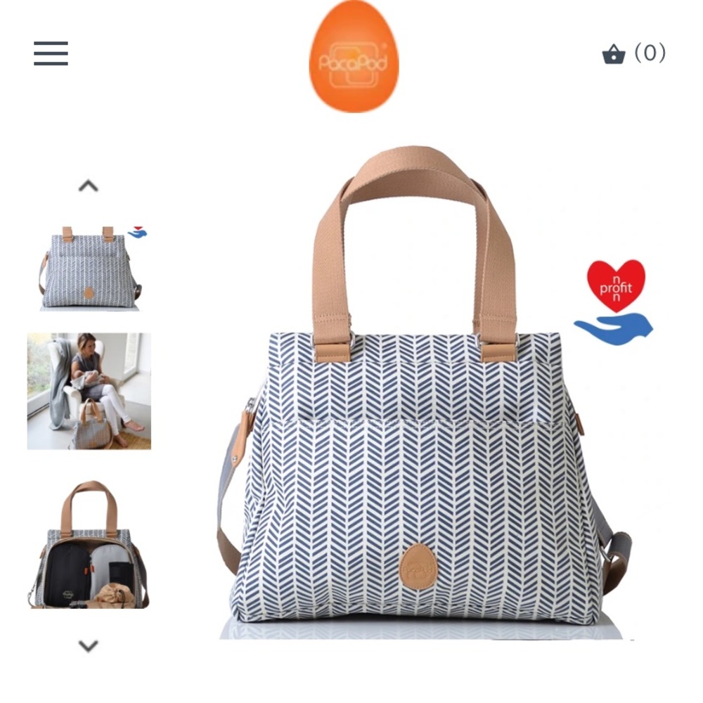 Pacapod diaper bag. Like new!
